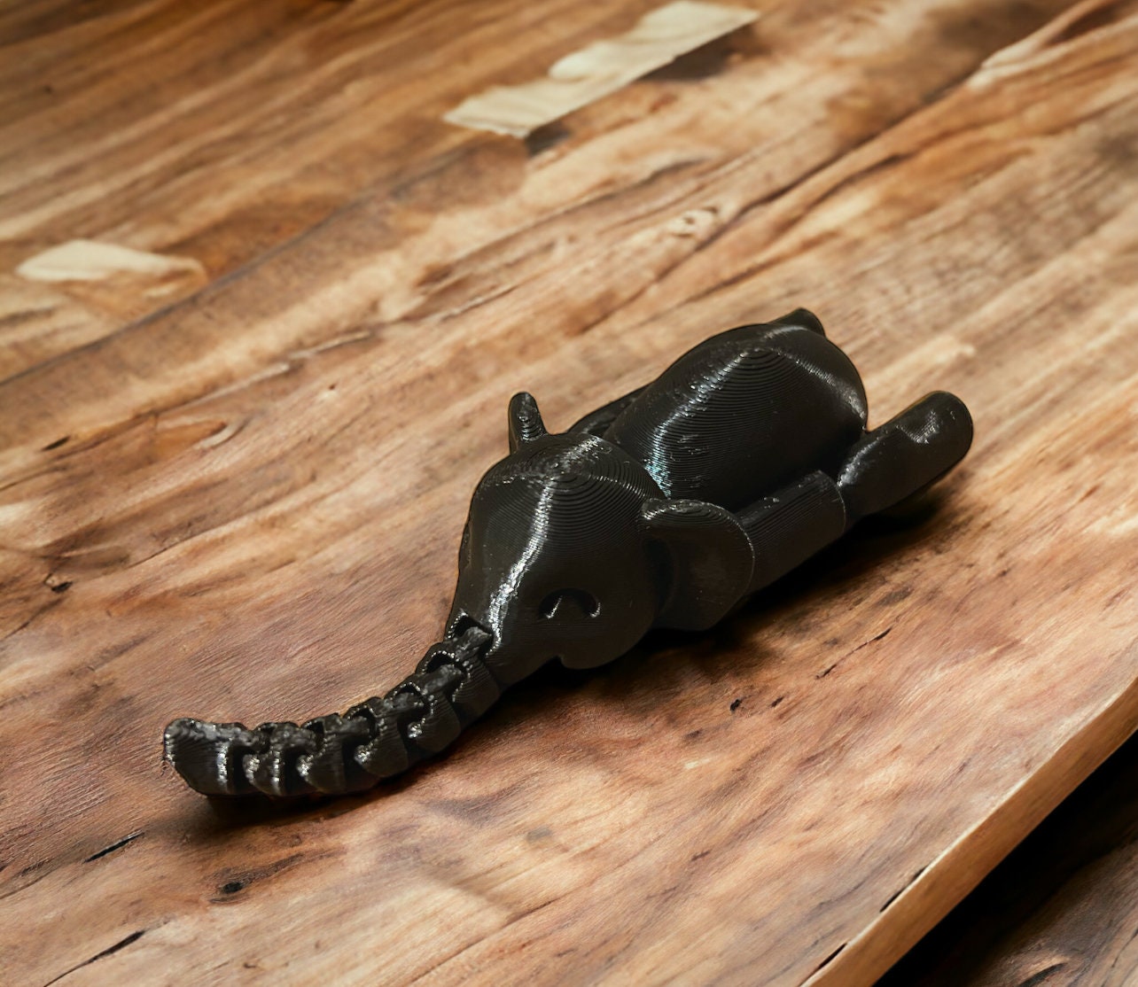 Elephant Gift - 3D-Printed Flexible Elephant Fidget Toy | Desk Toy | Sensory Toy