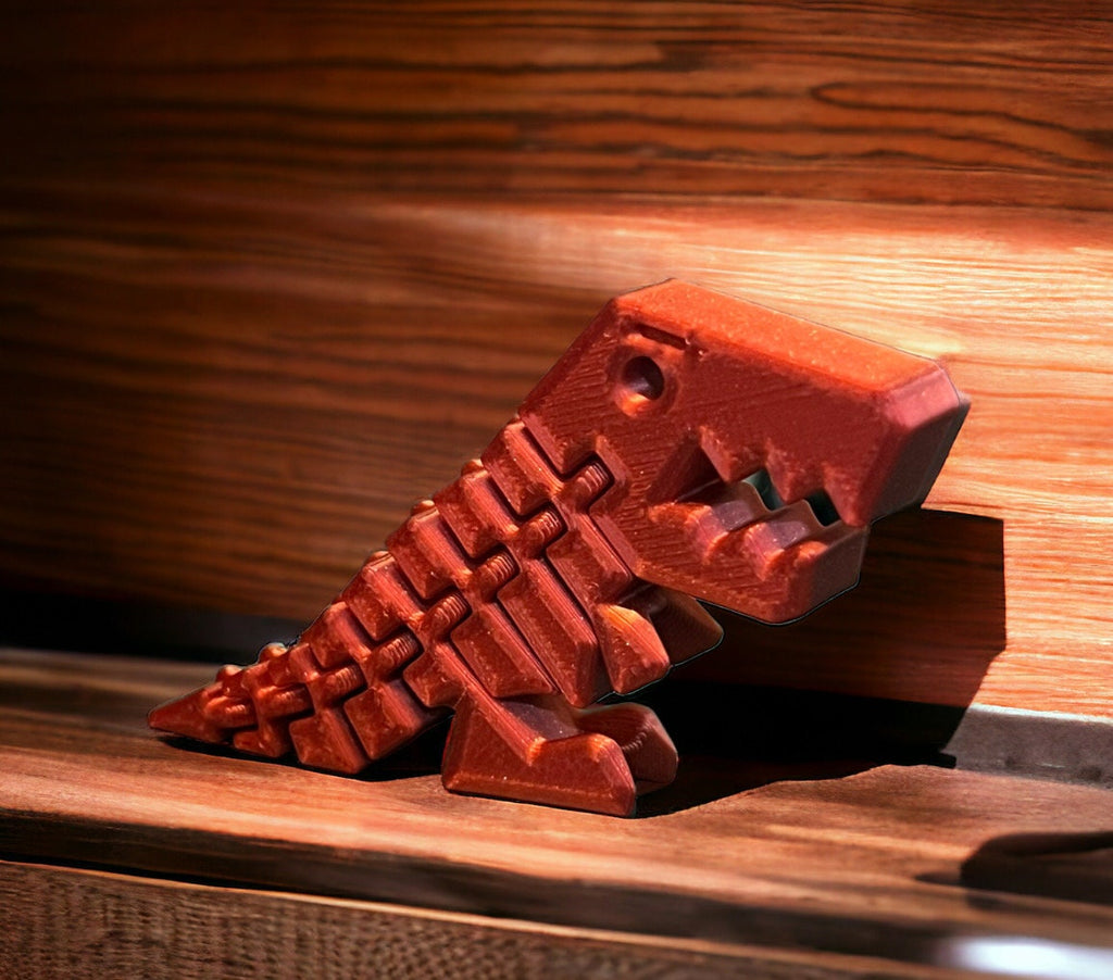Dinosaur - Adorable Flexible T-Rex | Whimsical Dinosaur Toy | Perfect Desk Accessory | Gift for Dino Fans