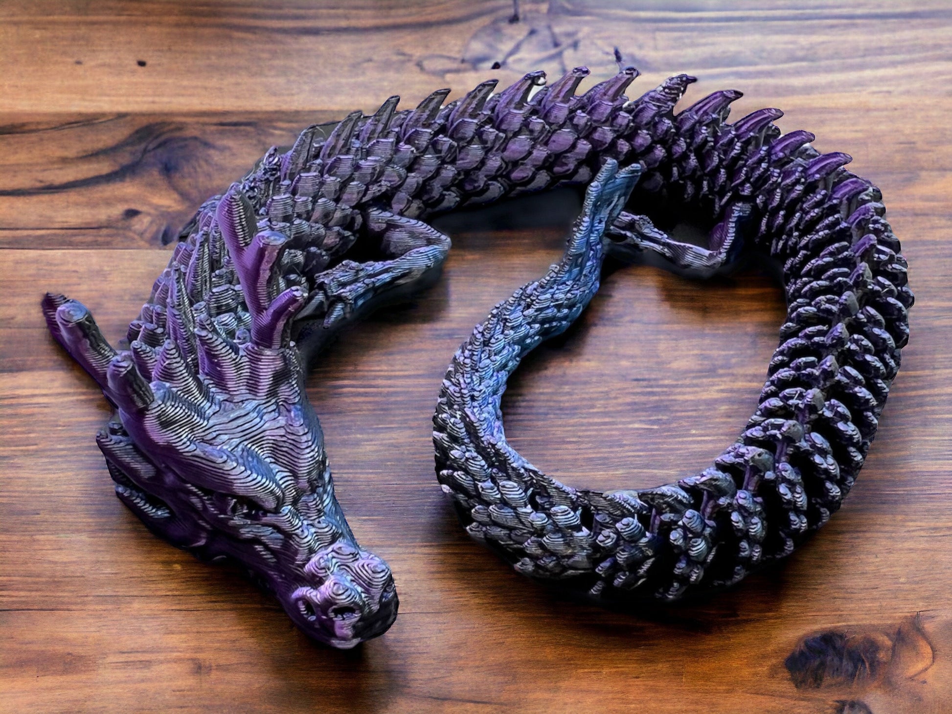 Flexible Dragon Fidget Toy | Articulated Figurine for Endless Adventure | Whimsical Desk Decor and Playmate