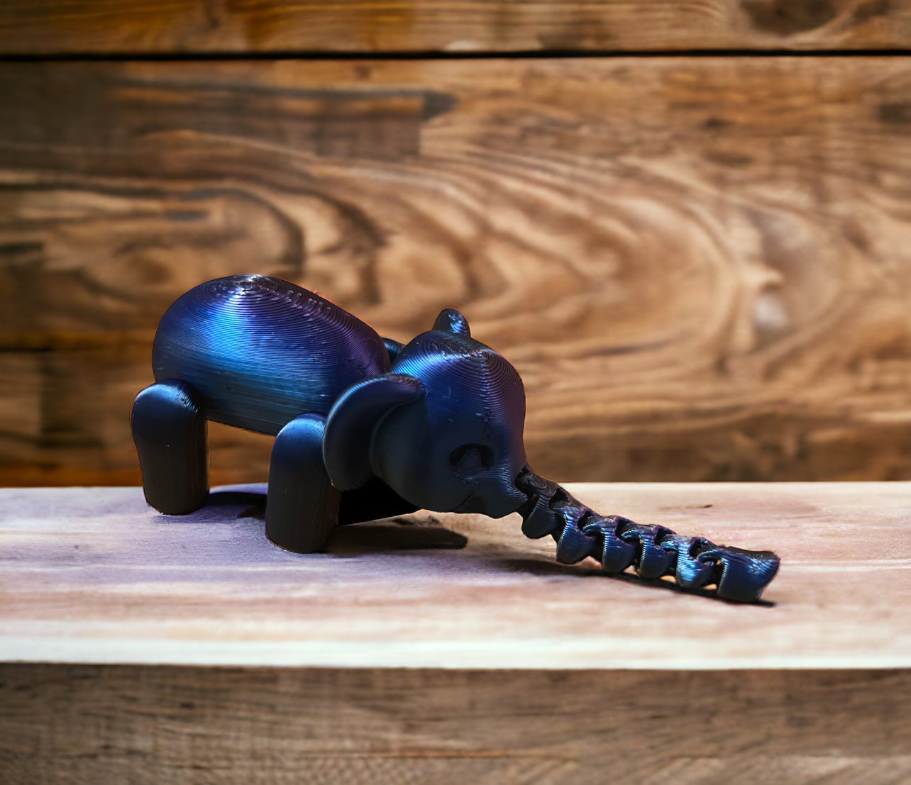 Elephant Gift - 3D-Printed Flexible Elephant Fidget Toy | Desk Toy | Sensory Toy