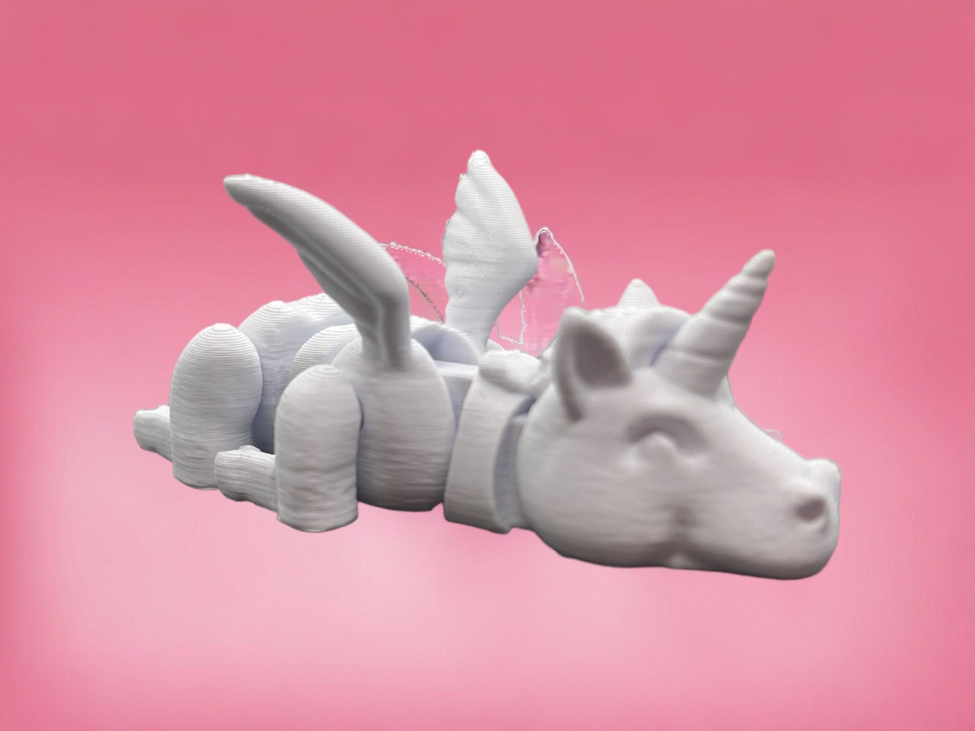 Articulated Unicorn | 3D Printed Figurine | Whimsical Desk Decor | Handcrafted Collectible | Gifts for Her