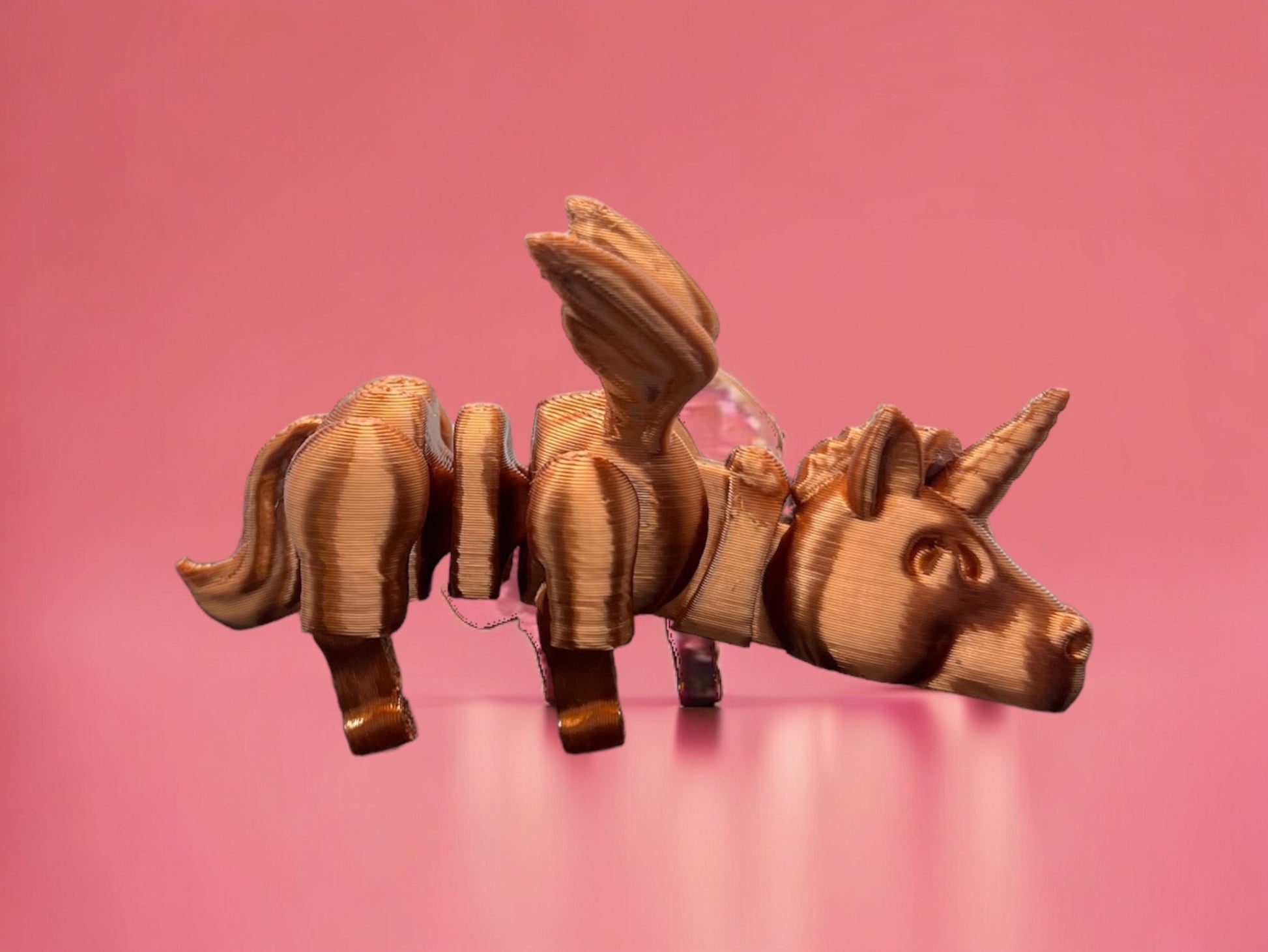 Articulated Unicorn | 3D Printed Figurine | Whimsical Desk Decor | Handcrafted Collectible | Gifts for Her