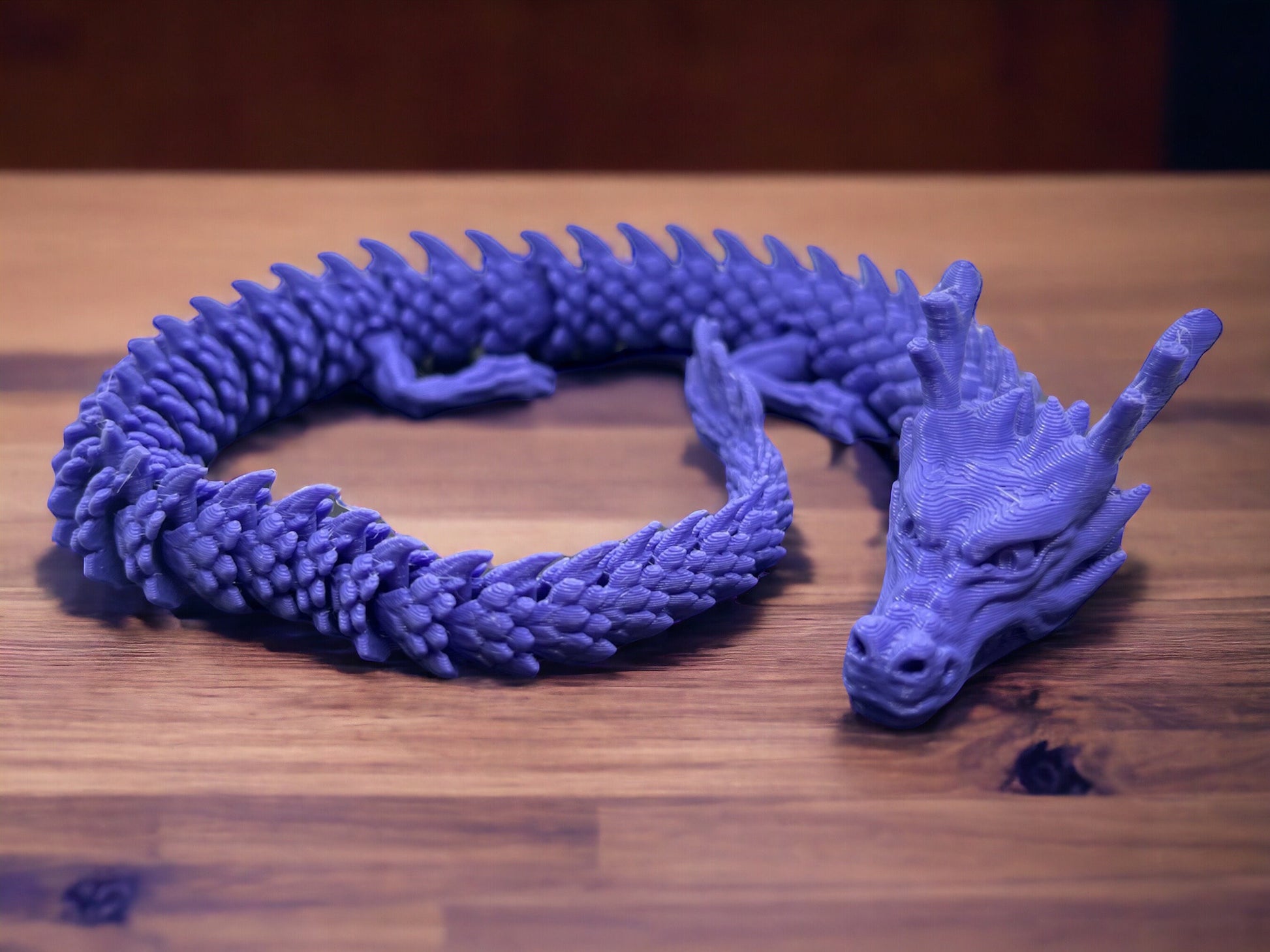 Flexible Dragon Fidget Toy | Articulated Figurine for Endless Adventure | Whimsical Desk Decor and Playmate