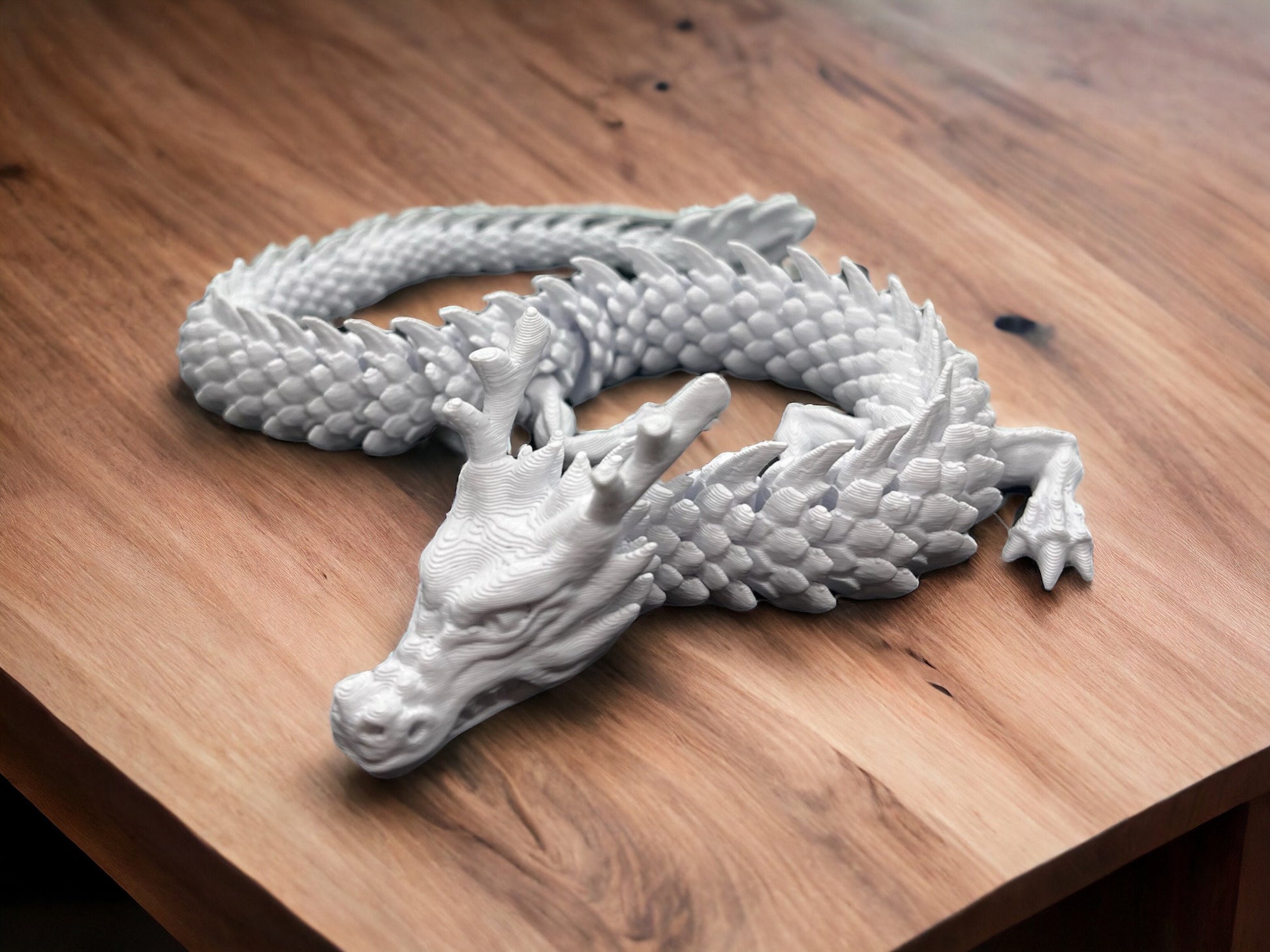 Flexible Dragon Fidget Toy | Articulated Figurine for Endless Adventure | Whimsical Desk Decor and Playmate