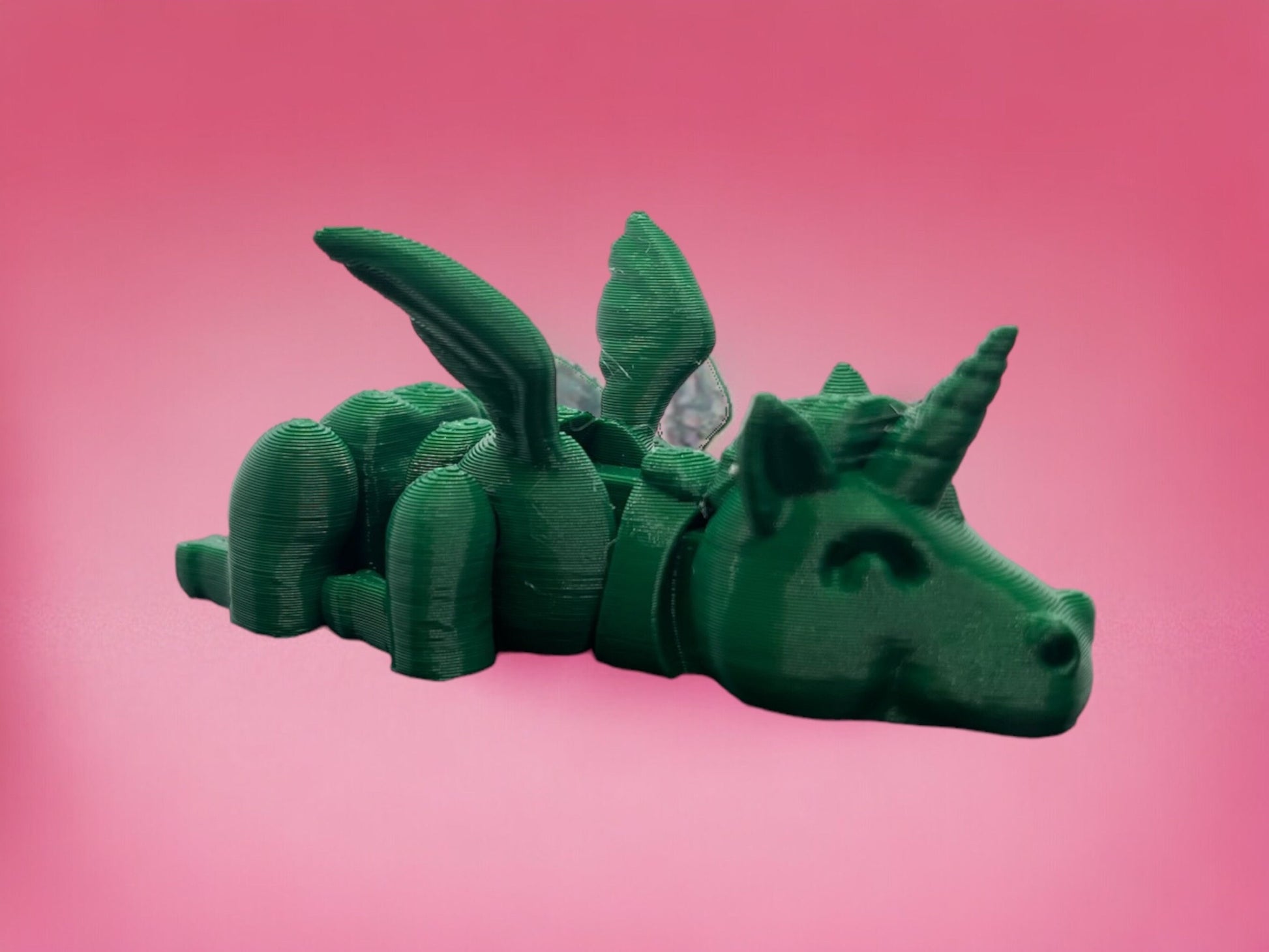 Articulated Unicorn | 3D Printed Figurine | Whimsical Desk Decor | Handcrafted Collectible | Gifts for Her