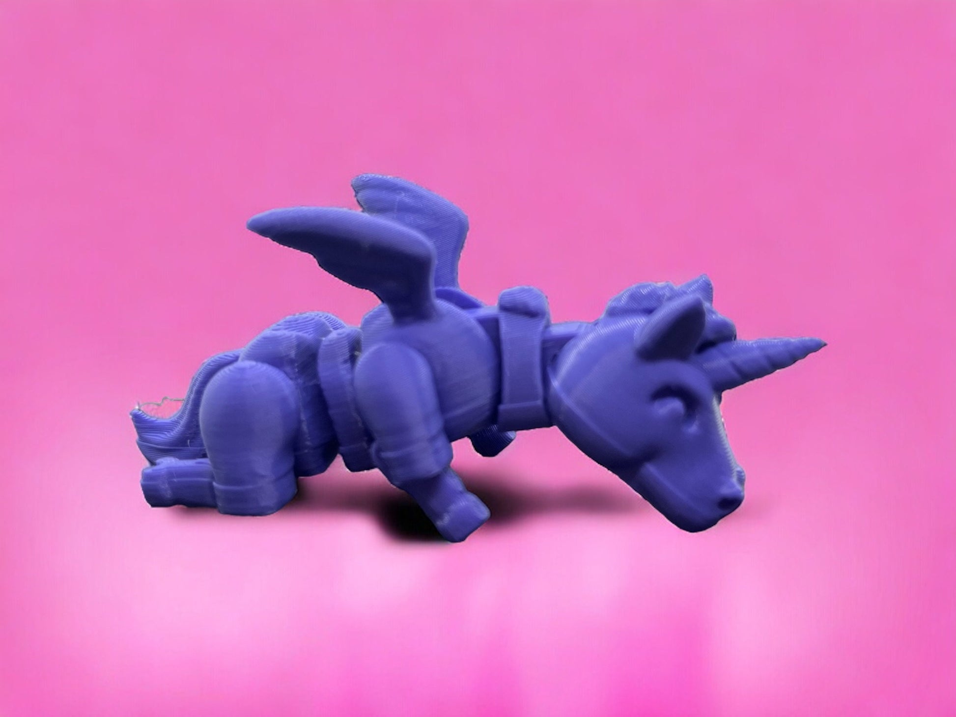 Articulated Unicorn | 3D Printed Figurine | Whimsical Desk Decor | Handcrafted Collectible | Gifts for Her