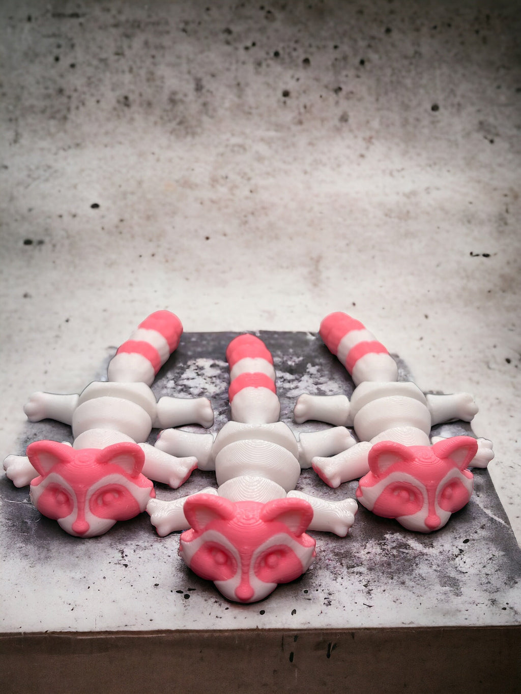 Raccoon Fidget Toy - Cute 3D Printed Raccoon Toy for Relaxation | ADHD | Stocking Filler