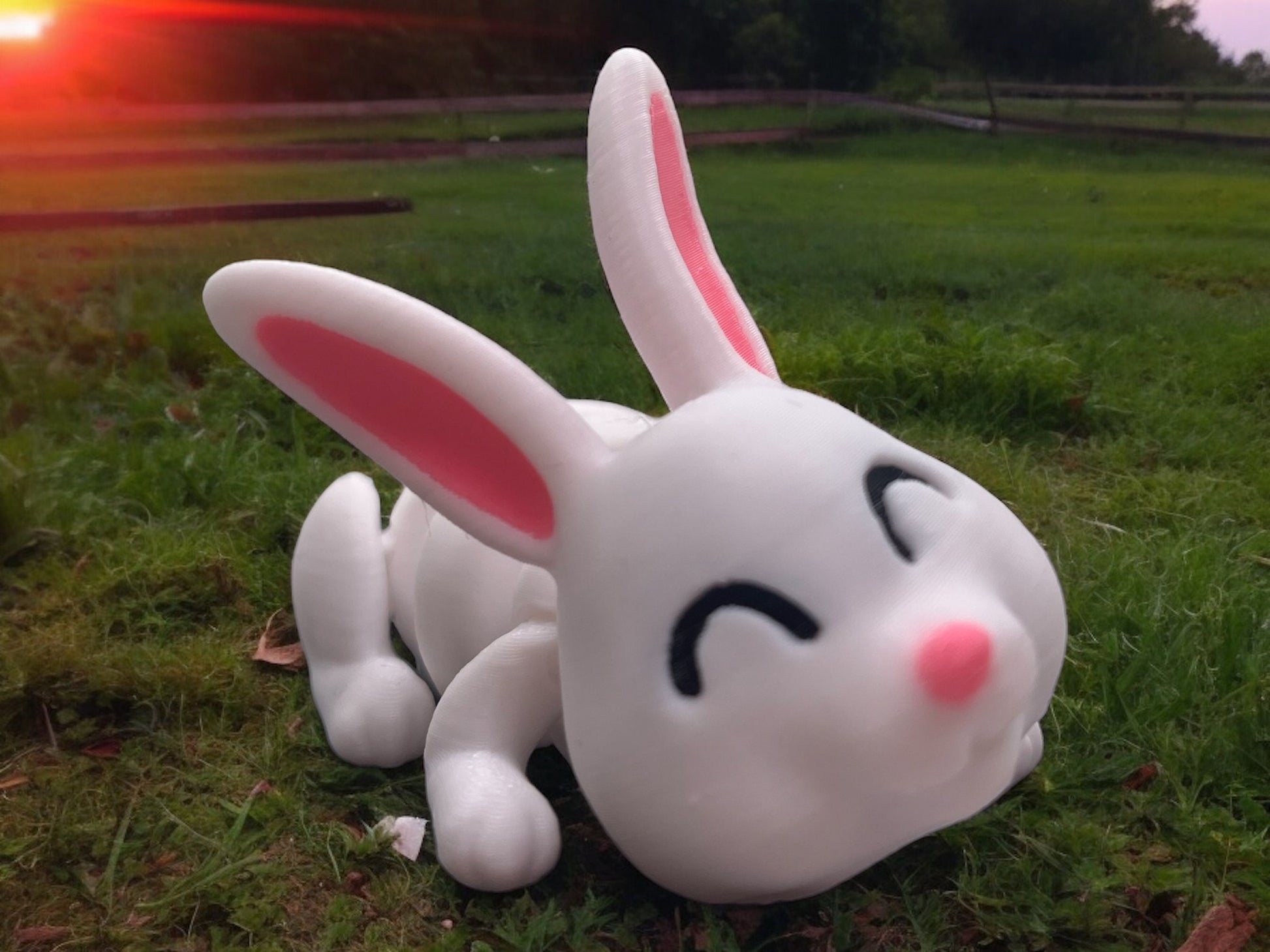 Articulated Bunny Rabbit Fidget Toy - ADHD toy, Sensory Toy, Desk Toy, Autism Toy, 3D Printed Toy