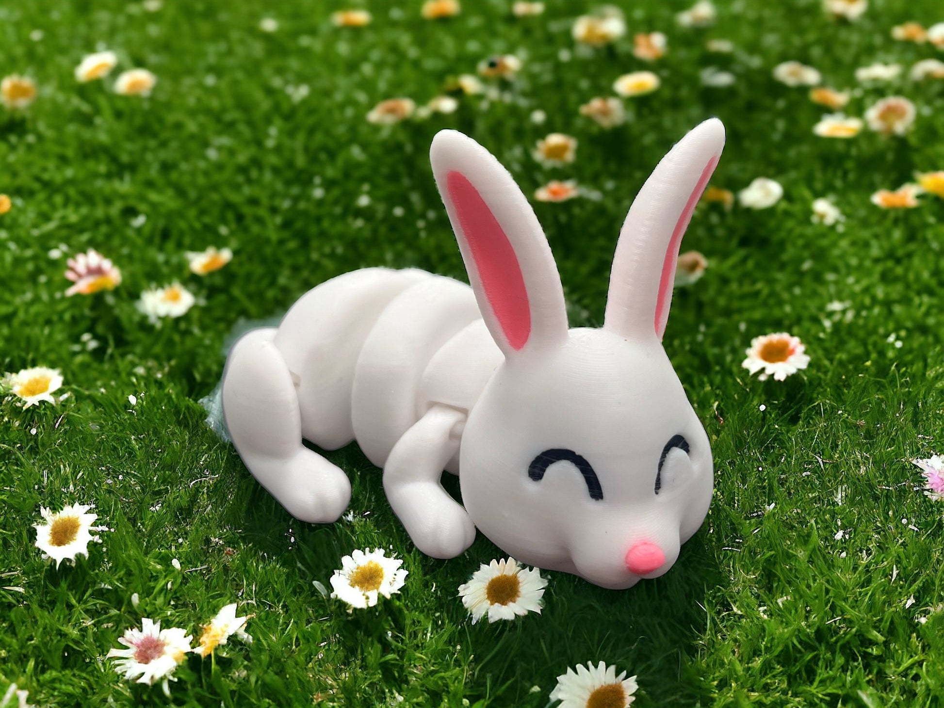 Articulated Bunny Rabbit Fidget Toy - ADHD toy, Sensory Toy, Desk Toy, Autism Toy, 3D Printed Toy