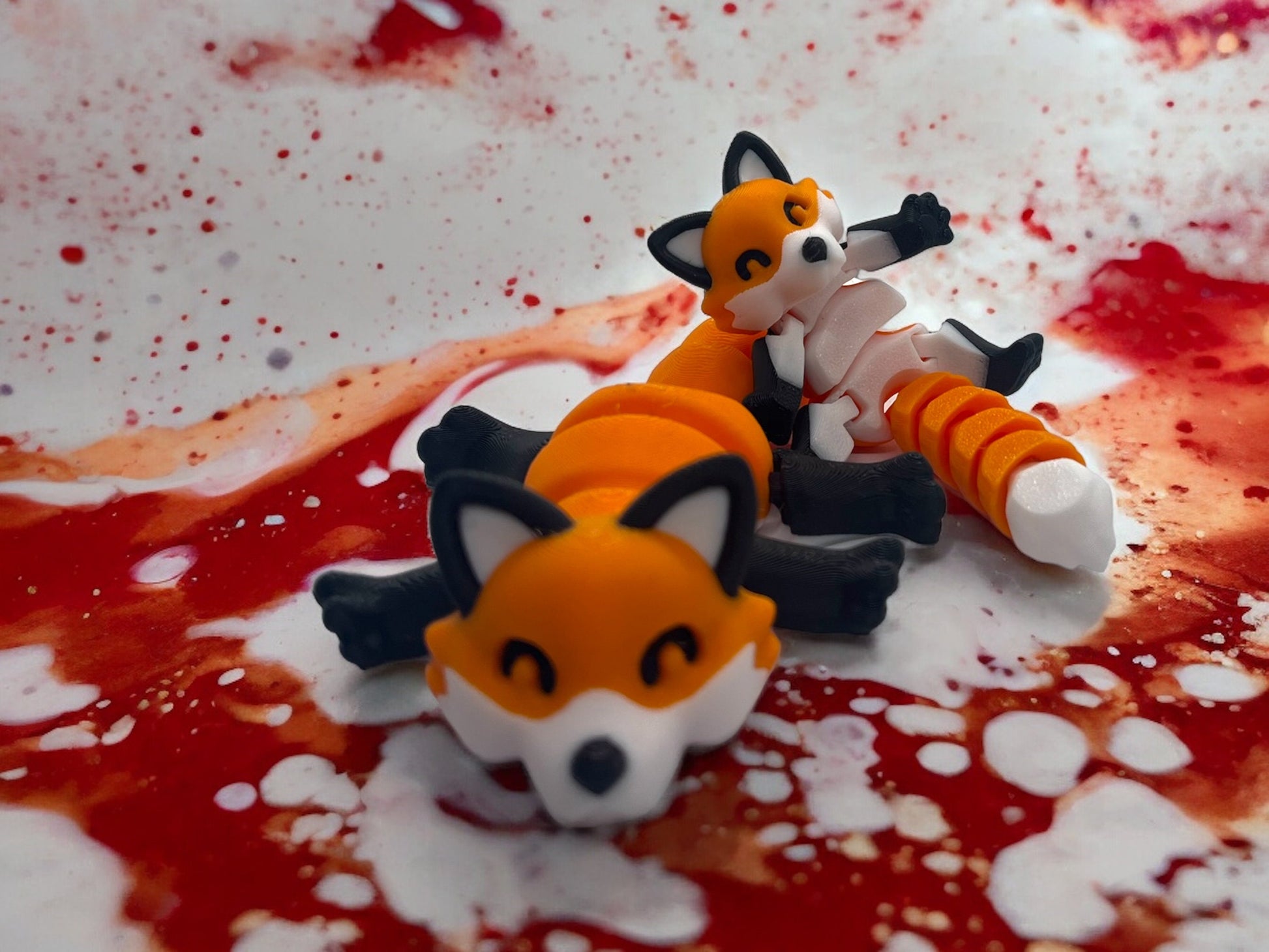 Cute Articulated Fox Fidget Toy | Desk Toy | ADHD Toy | Home Decor