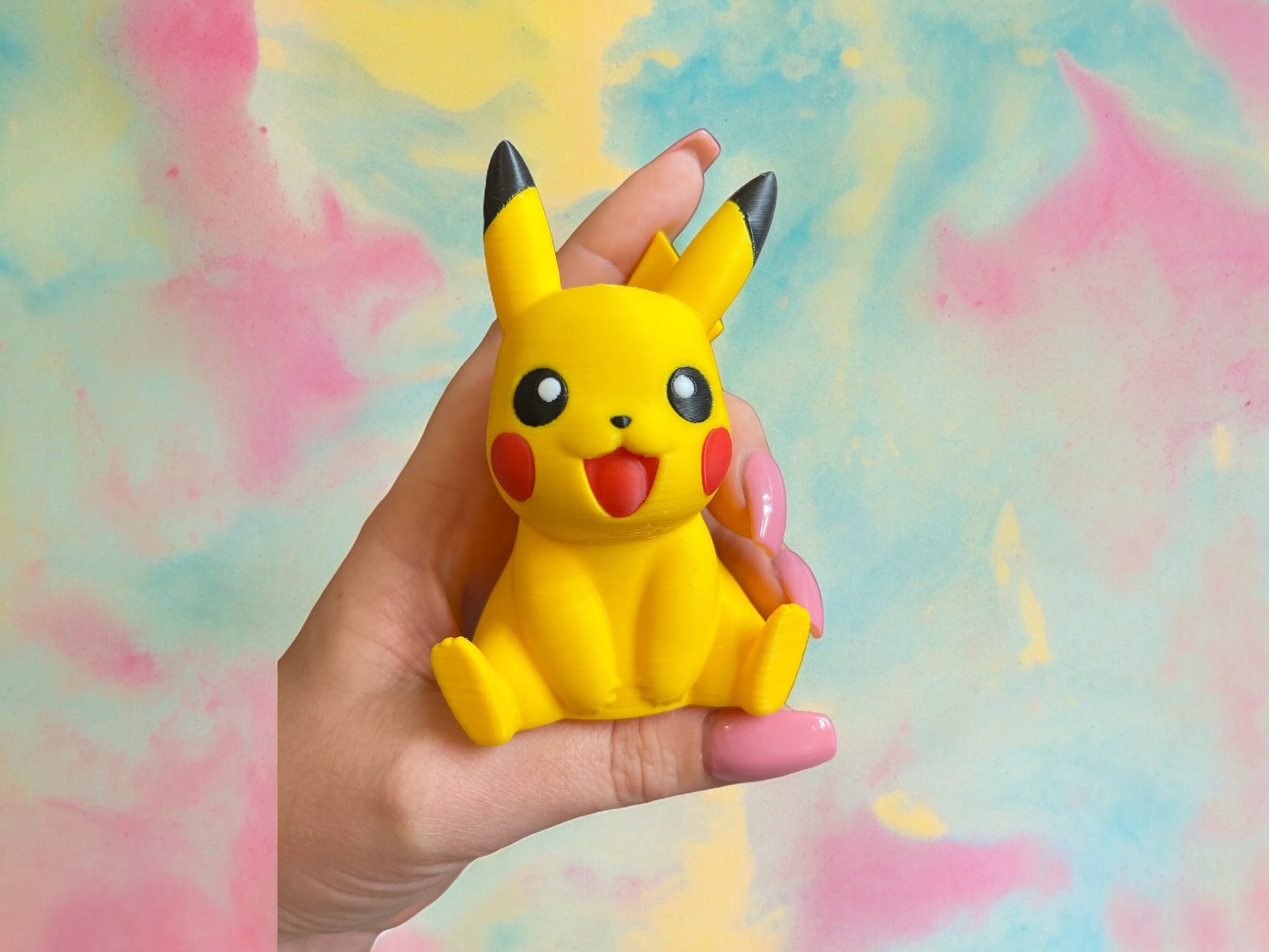 3D Printed Pokémon Pikachu Figure