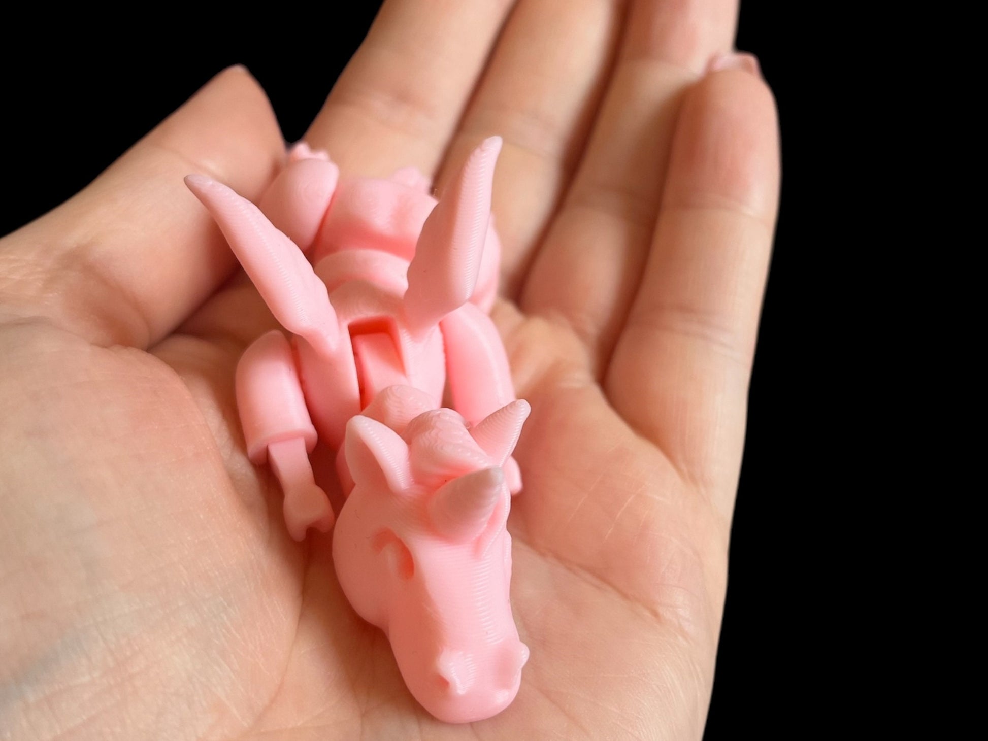 Articulated Unicorn | 3D Printed Figurine | Whimsical Desk Decor | Handcrafted Collectible | Gifts for Her
