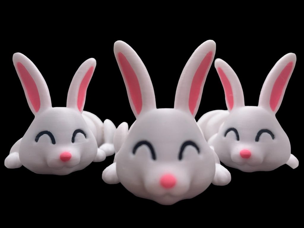 Articulated Bunny Rabbit Fidget Toy - ADHD toy, Sensory Toy, Desk Toy, Autism Toy, 3D Printed Toy