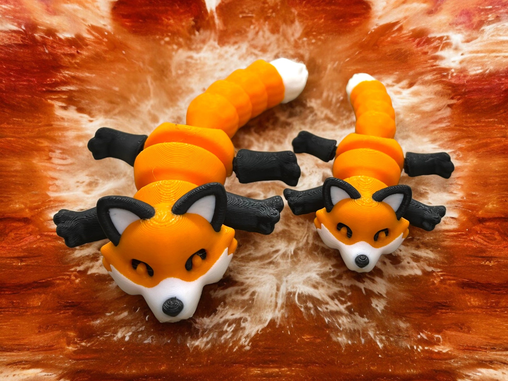 Cute Articulated Fox Fidget Toy | Desk Toy | ADHD Toy | Home Decor