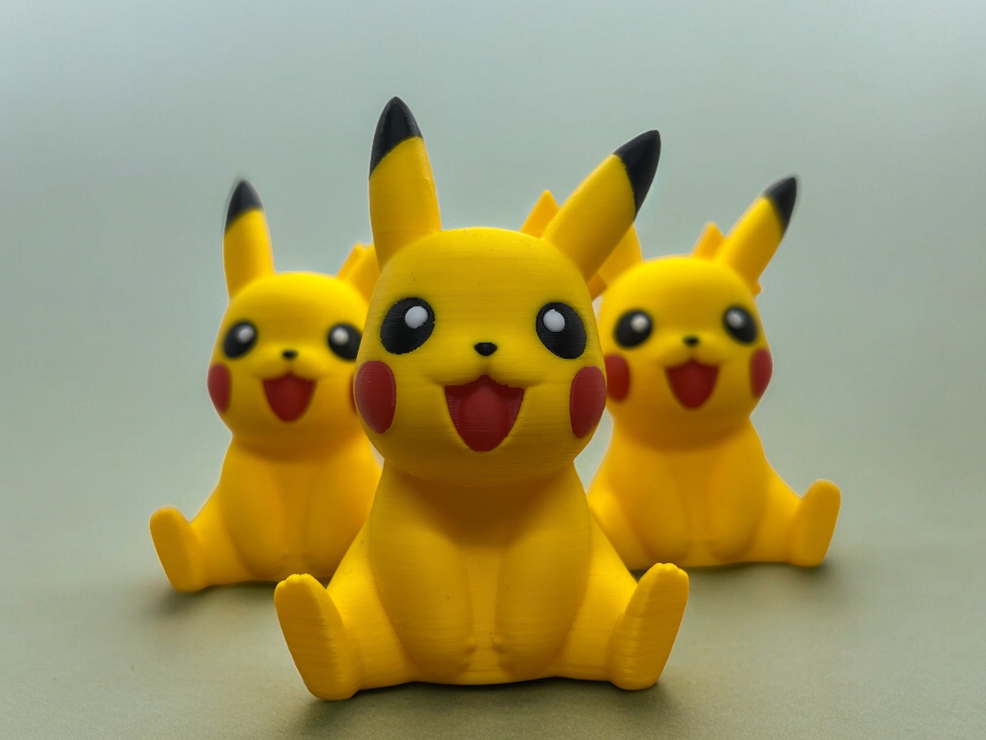 3D Printed Pokémon Pikachu Figure