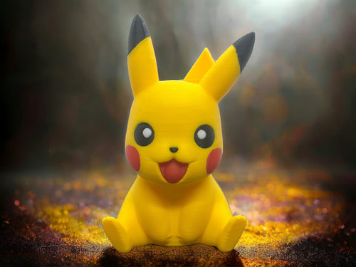 3D Printed Pokémon Pikachu Figure