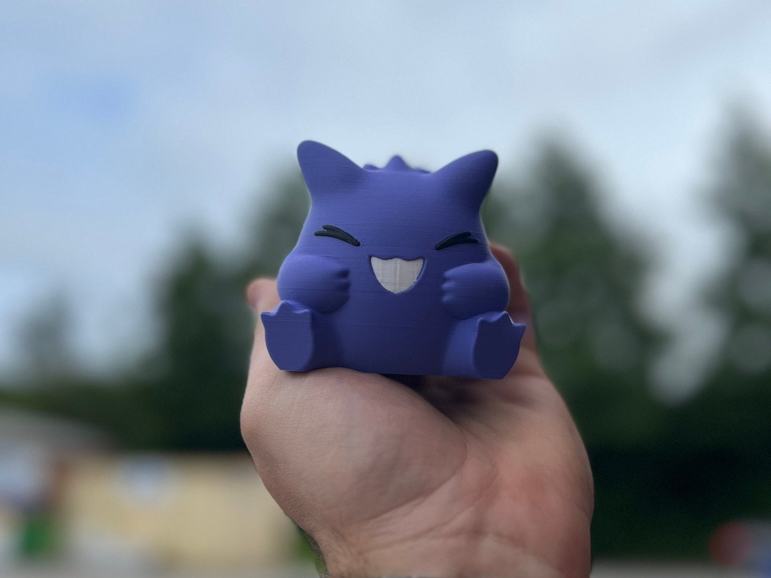 a cute Pokemon Gengar Figure