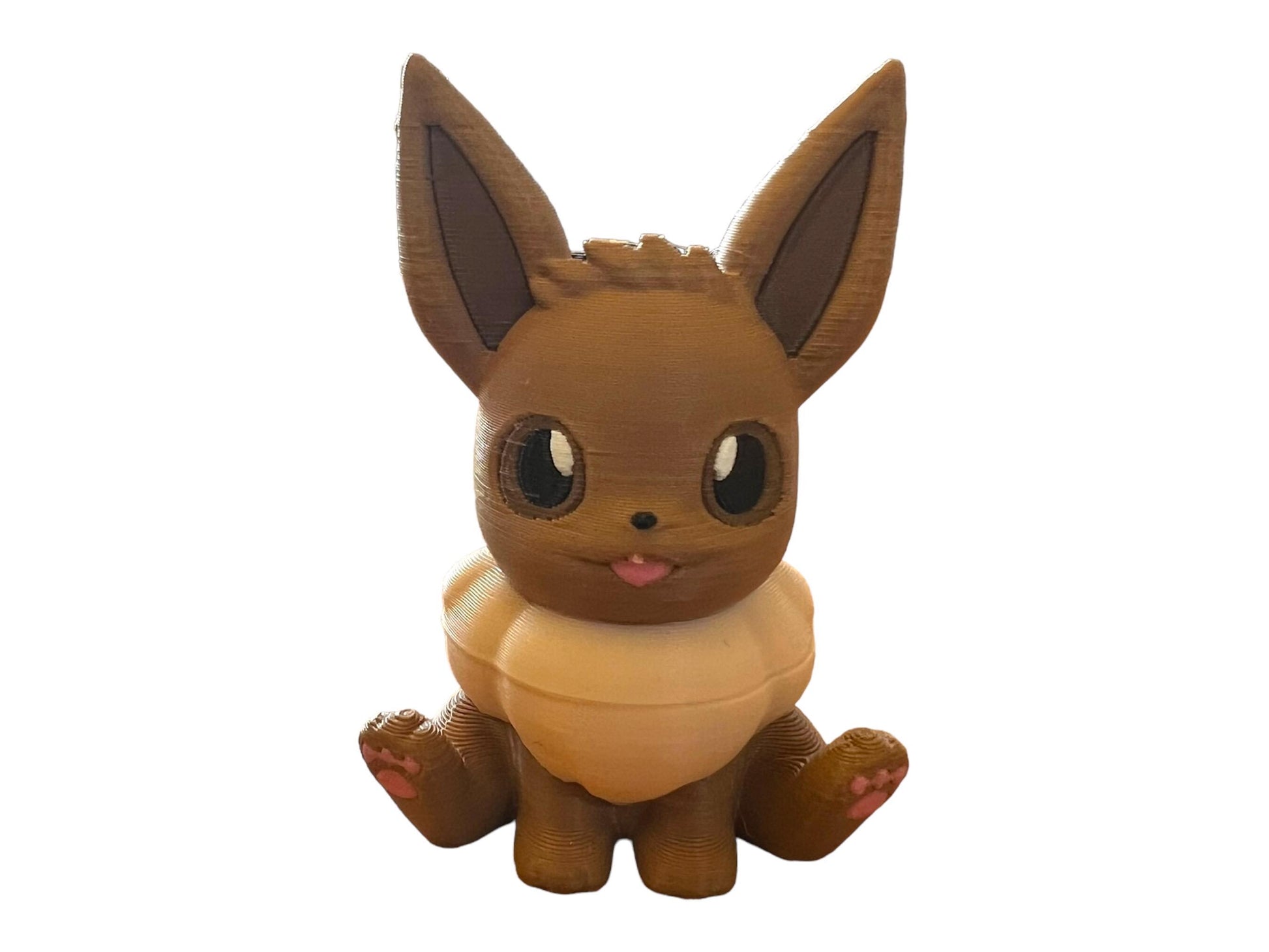 Adorable Eevee Pokemon Figurine - 3D Printed Collectible