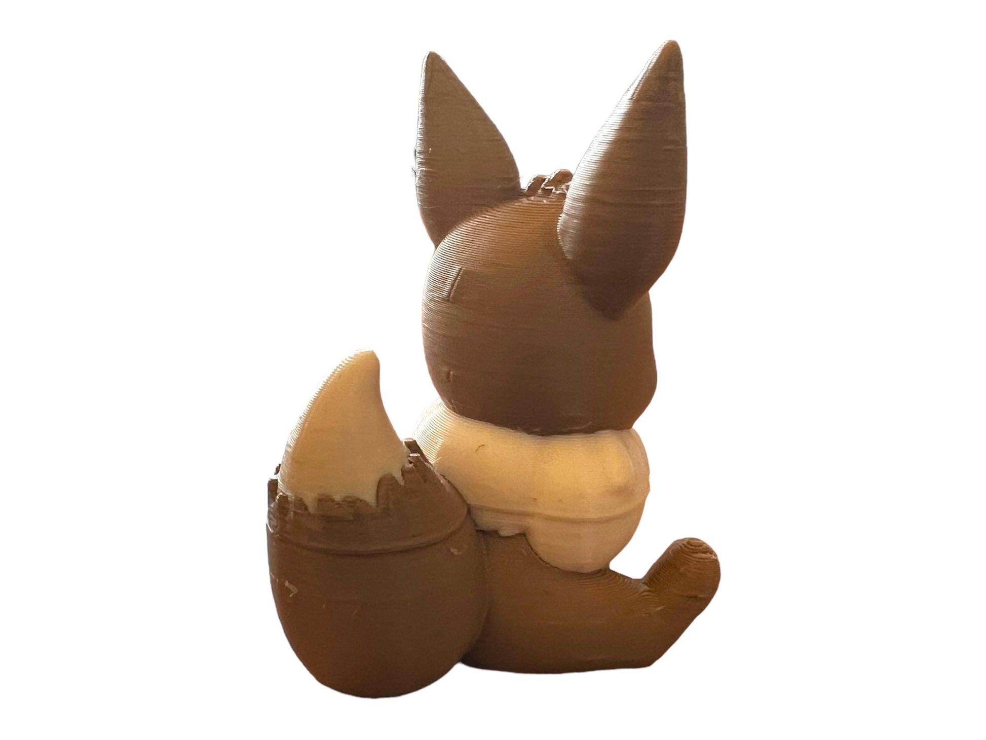 Adorable Eevee Pokemon Figurine - 3D Printed Collectible