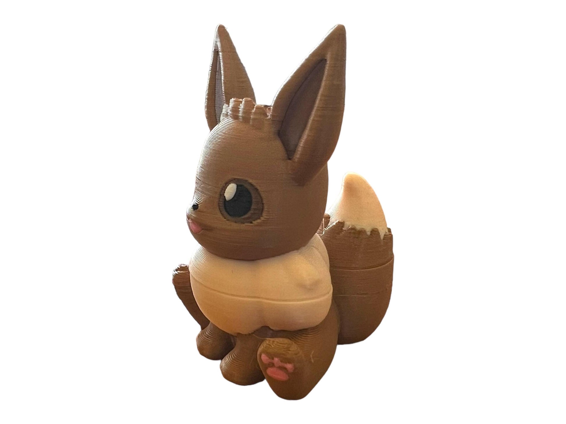 Adorable Eevee Pokemon Figurine - 3D Printed Collectible