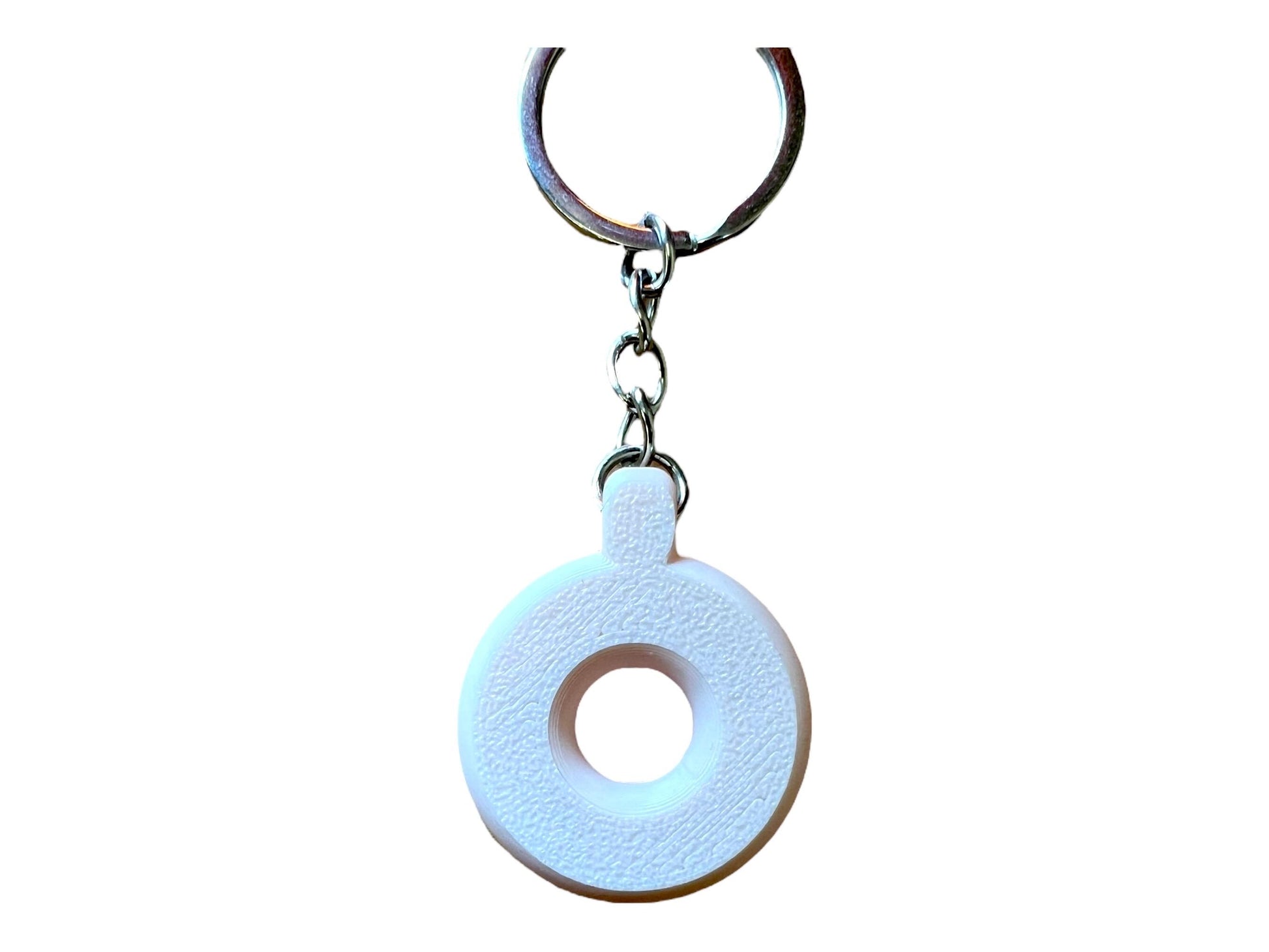 Sweet Treat Donut Keychain - Cute Foodie Accessory for Bag or Keys