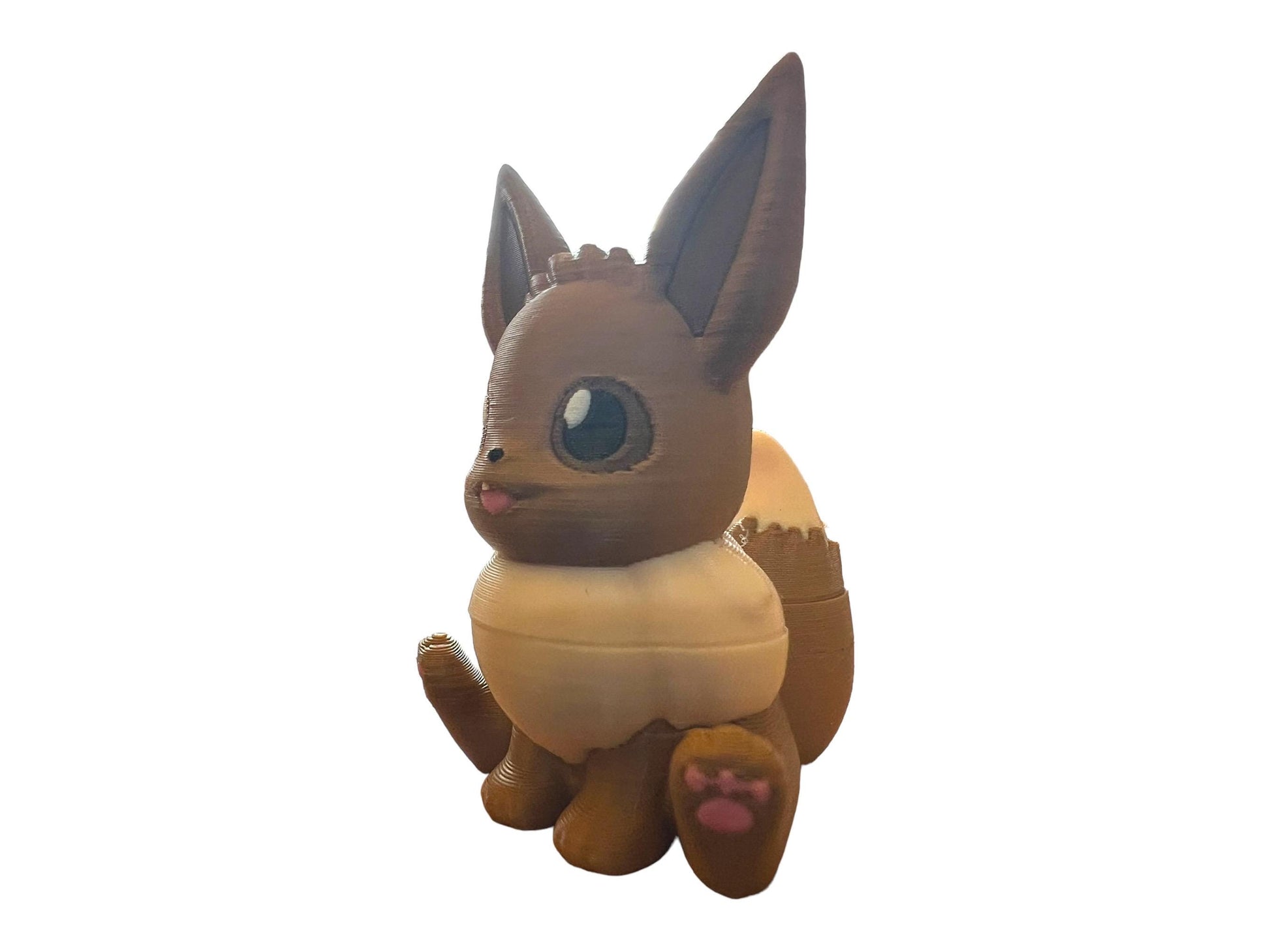 Adorable Eevee Pokemon Figurine - 3D Printed Collectible