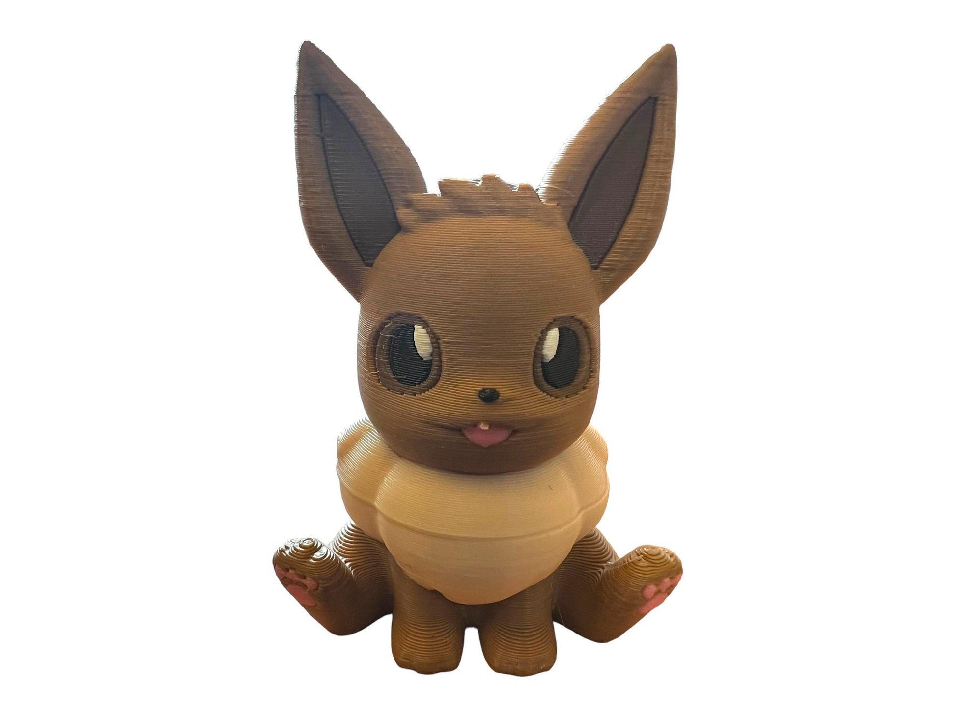 Adorable Eevee Pokemon Figurine - 3D Printed Collectible