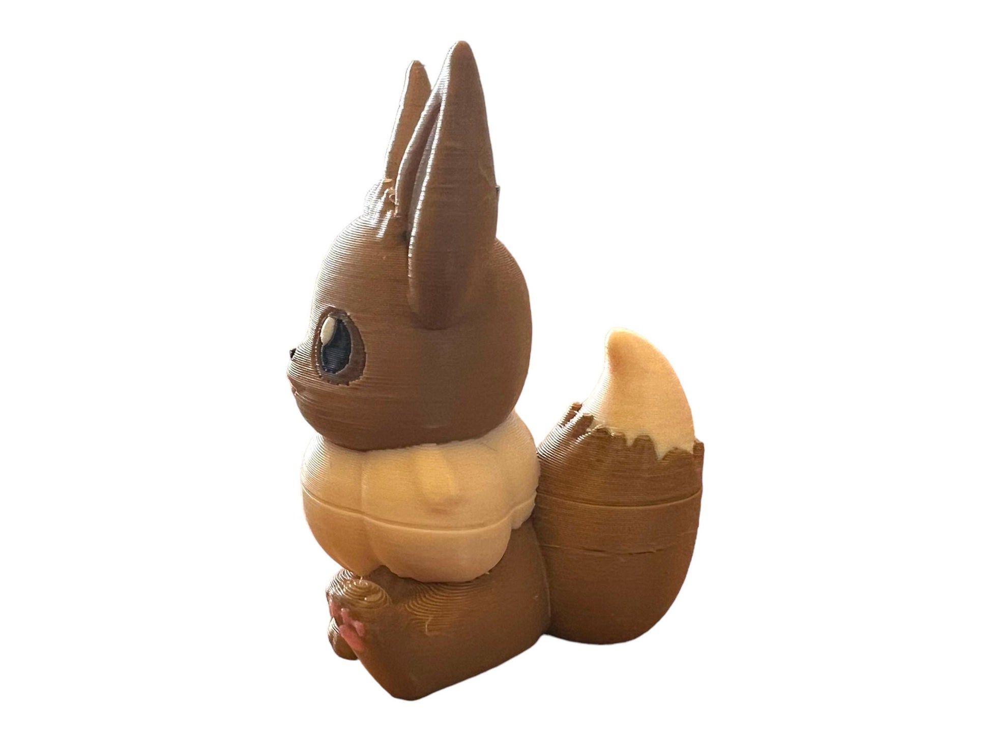 Adorable Eevee Pokemon Figurine - 3D Printed Collectible