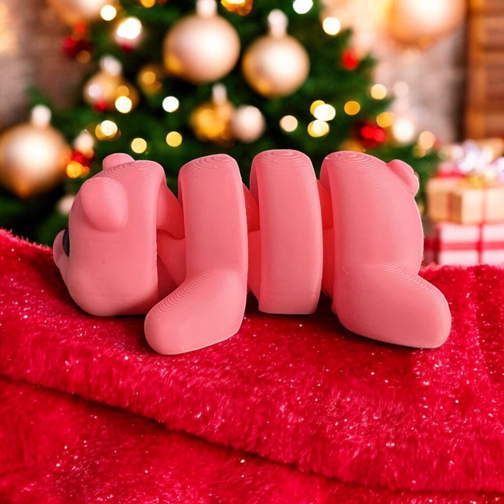 Articulated Baby Pig 3D Printed | Cute Fidget Toy | Gifts for kids | Gift for Him & Her | Desk Toy