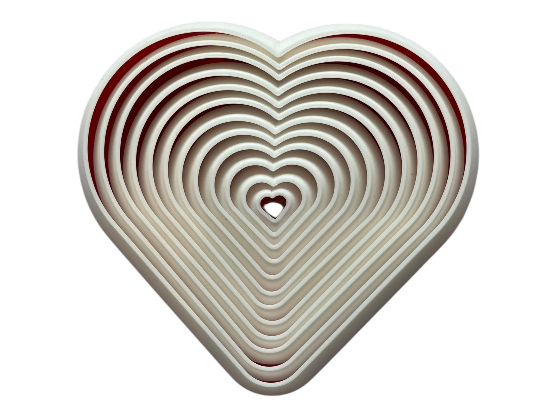 The Fidget Heart Tornado | 3D Printed Fidget Heart | Sensory | ASMR | Tinker Tool | Stress Relieve Desk Toy