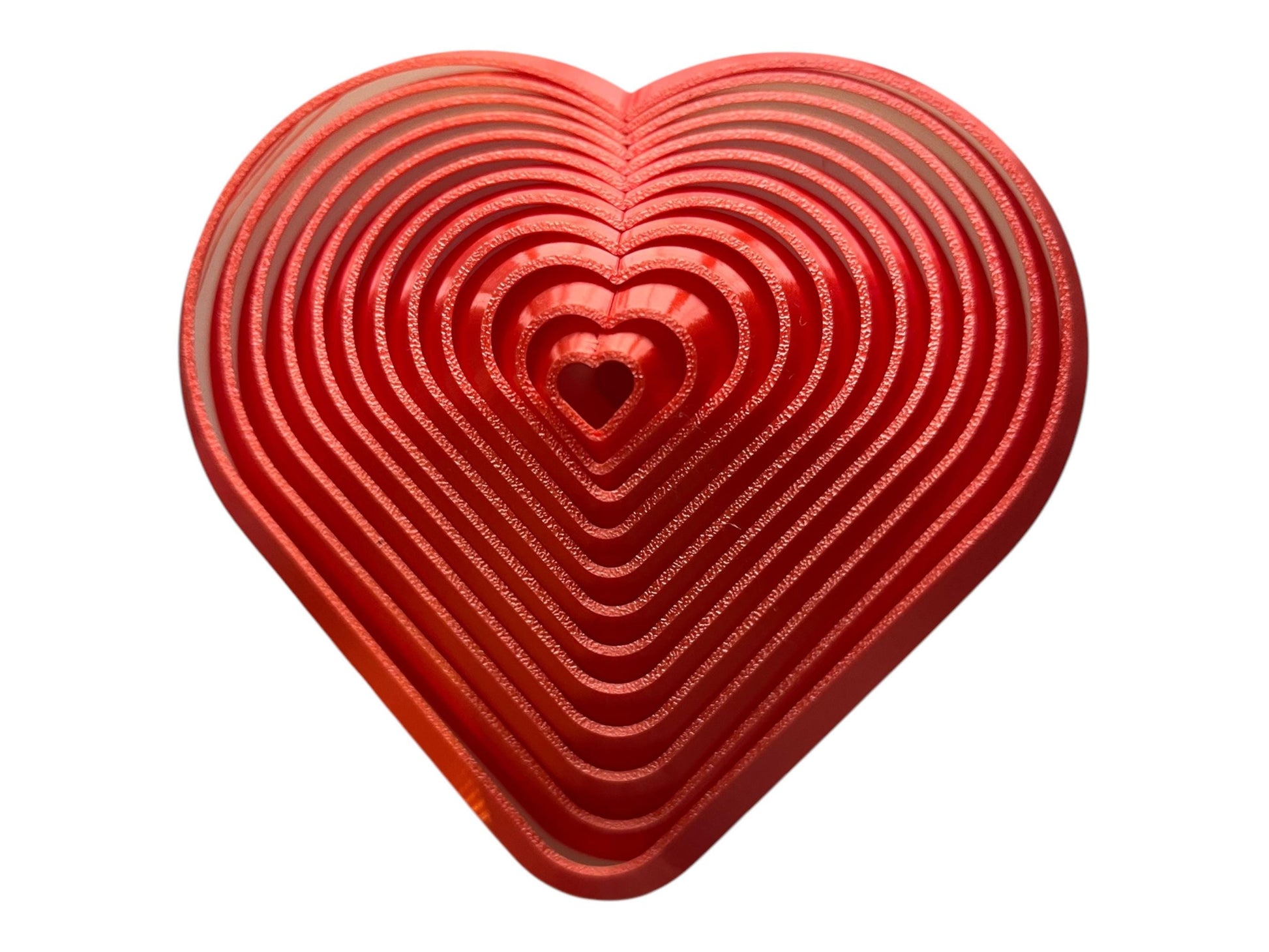 The Fidget Heart Tornado | 3D Printed Fidget Heart | Sensory | ASMR | Tinker Tool | Stress Relieve Desk Toy