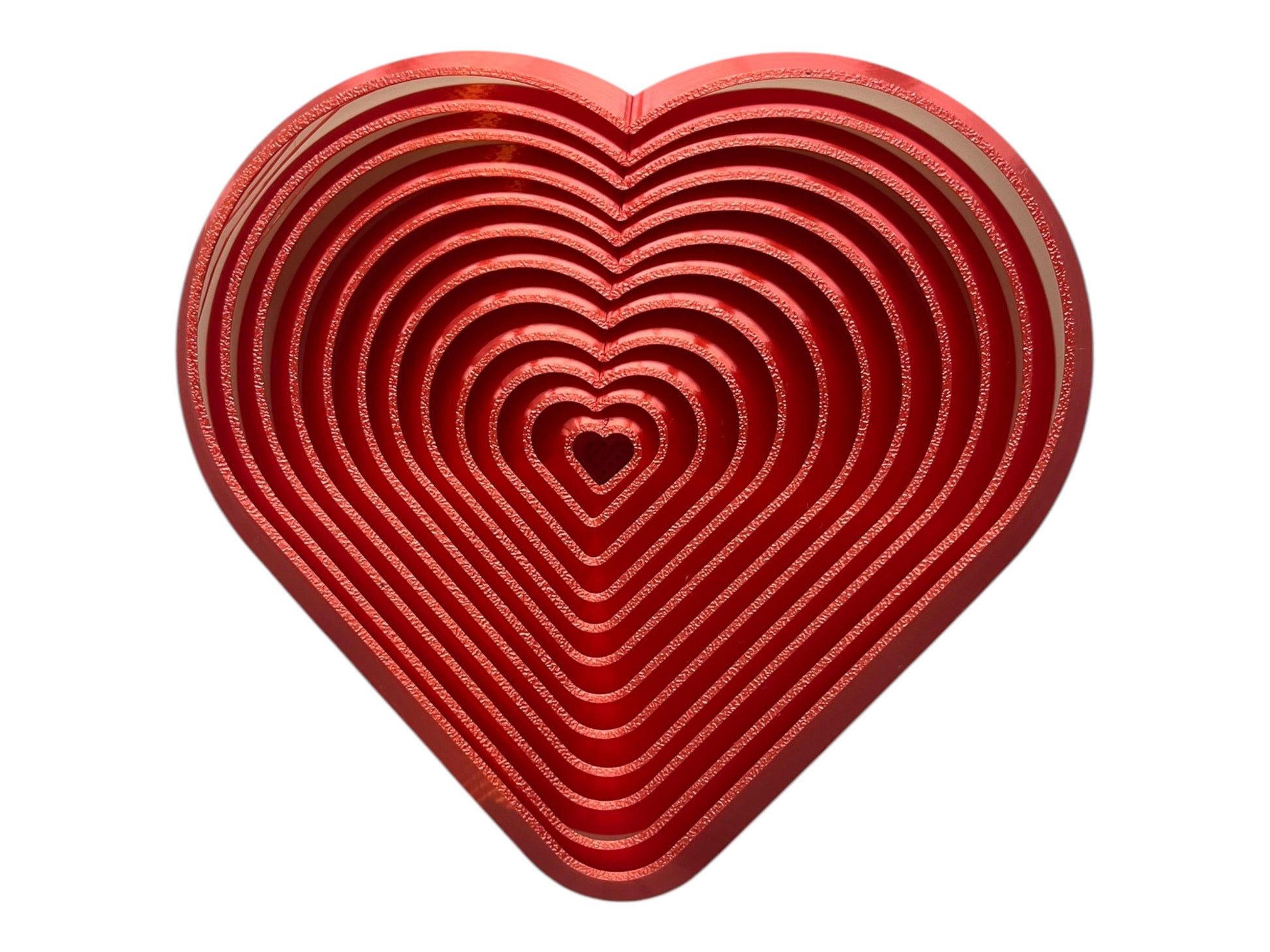 The Fidget Heart Tornado | 3D Printed Fidget Heart | Sensory | ASMR | Tinker Tool | Stress Relieve Desk Toy