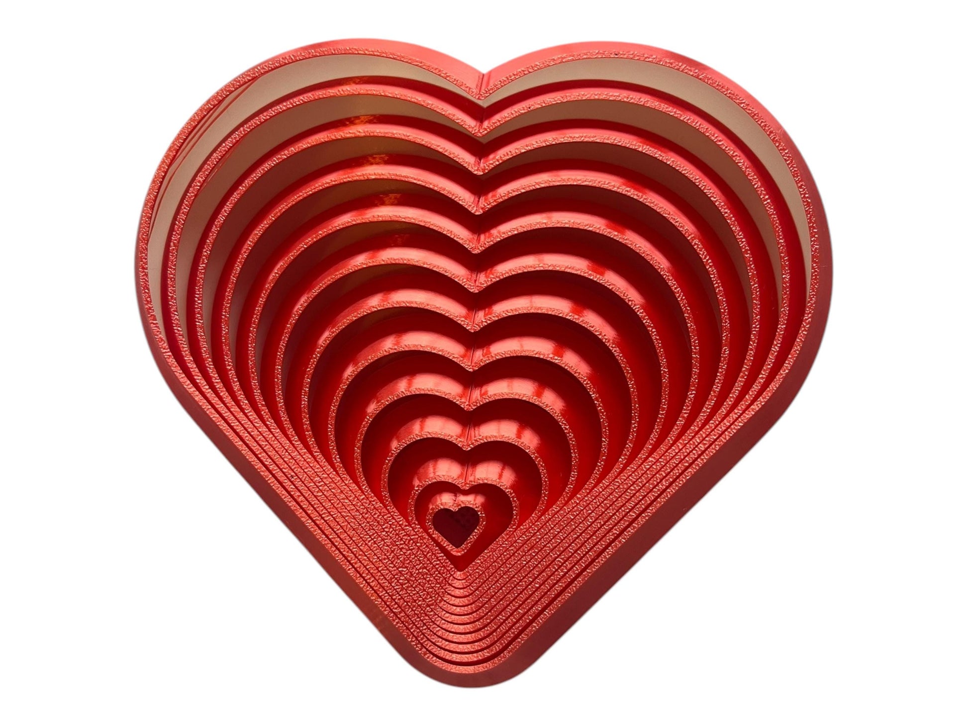 The Fidget Heart Tornado | 3D Printed Fidget Heart | Sensory | ASMR | Tinker Tool | Stress Relieve Desk Toy