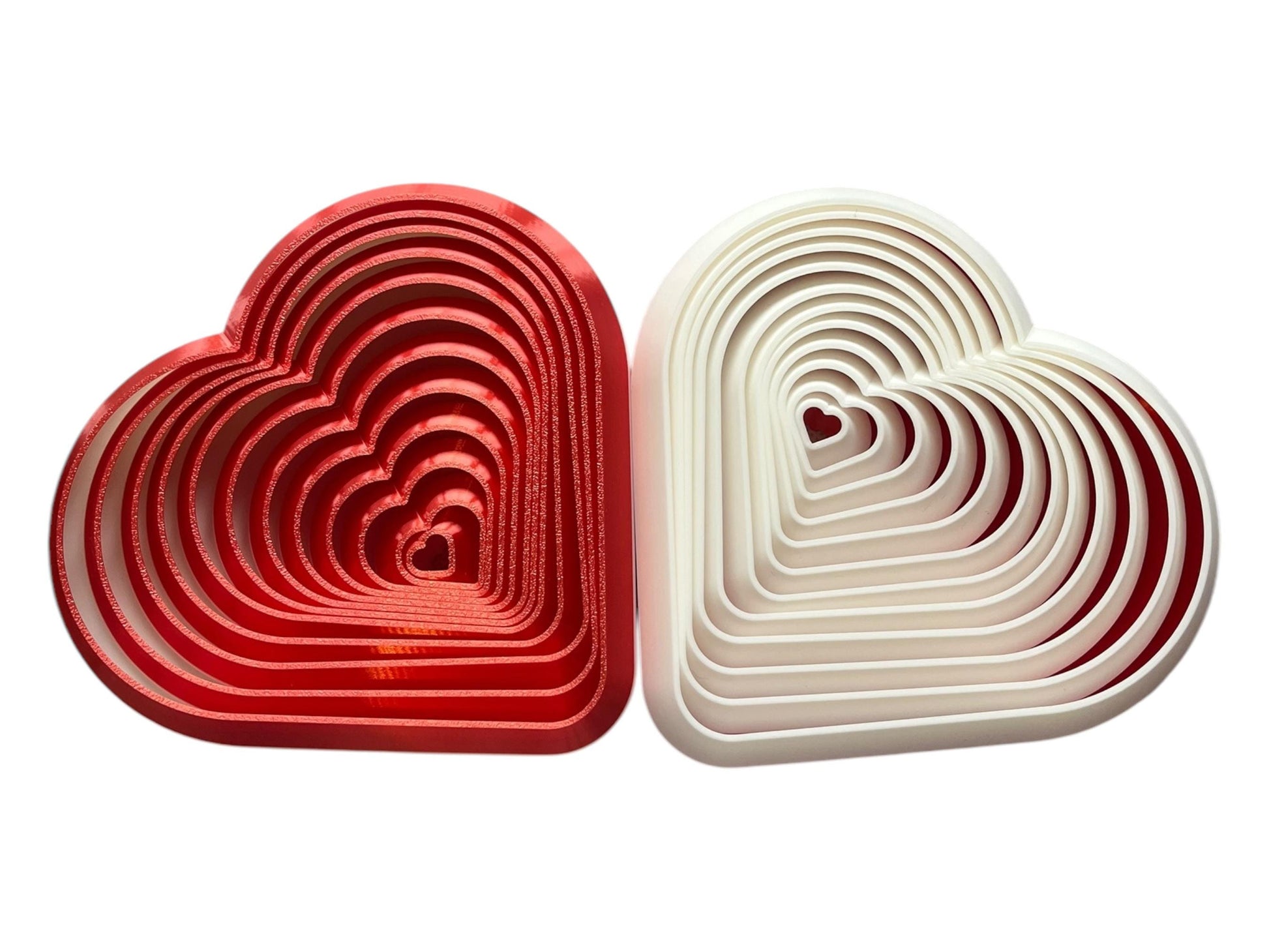 The Fidget Heart Tornado | 3D Printed Fidget Heart | Sensory | ASMR | Tinker Tool | Stress Relieve Desk Toy