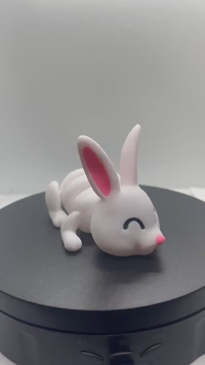 Articulated Bunny Rabbit Fidget Toy - ADHD toy, Sensory Toy, Desk Toy, Autism Toy, 3D Printed Toy
