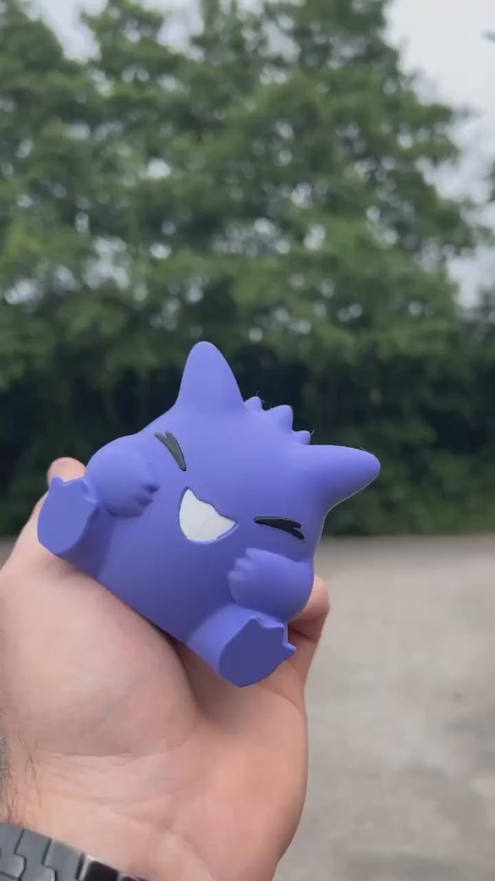 Cute Gengar Pokemon Art Statue / Figure | 3D Printed | Anime Gifts for Him / Her | Gamer Gifts